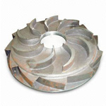 large gray iron impeller casting